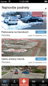 Odkaz pre starostu iOS