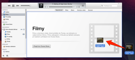 Ako skopirovat filmy do ipadu