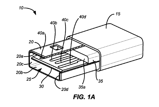 Apple USB konektor patent