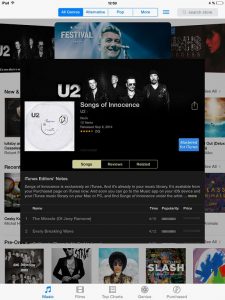 U2 iTunes a