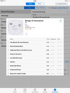 U2 iTunes b