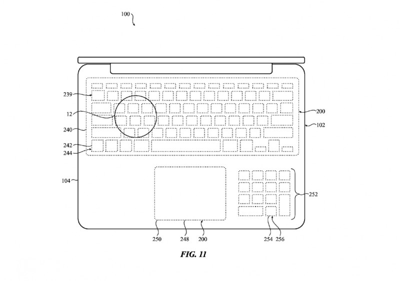 Apple Keyboard patent