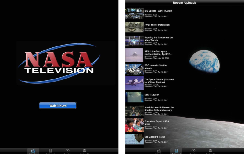 NASA Apple TV