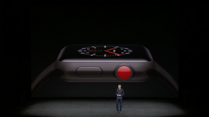 Nové Apple Watch  Series 3 so šedou farbou